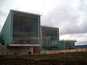 Museo Ars Natura in Cuenca by architects Carlos Asensio y Jos Mara de Lapuerta. I thought the building was beautiful. I loved its harmony with the environment. 