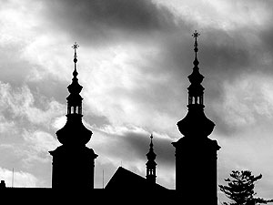 spires of Strahov Monastery