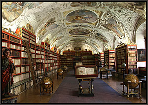 amazing: The Theological Hall Library at Strahov Monastery.
photo credit: Flickr - PaPe01