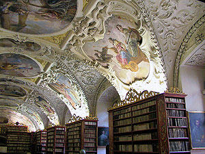 amazing: The Theological Hall Library at Strahov Monastery.
photo credit: Flickr - MoWestein1