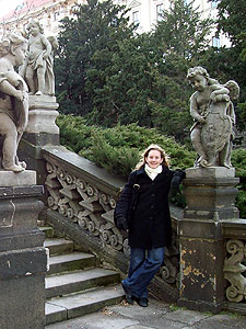 statues outside the Loreto