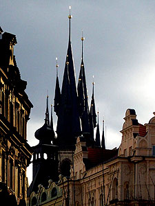beautiful buildings and spires