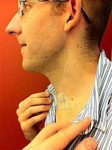 Jay's neck post surgery!