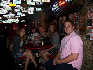 Watching some live music in Downtown Nashville