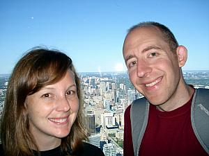 Atop the CN Tower