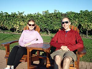 Relaxing at the end of our day