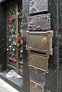 Buenos Aires - Eva Peron's resting place, with the rest of her family.