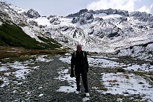 Ushuaia - hiking in the Martial Glacier valley