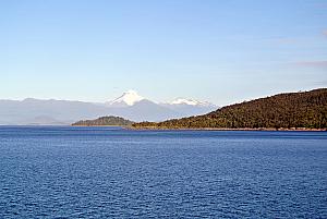 Sailing along the Chilean coastline