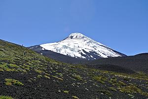 Puerto Montt, Chile - hiking on Osorno Volcano
