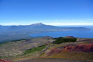 Puerto Montt, Chile - hiking on Osorno Volcano