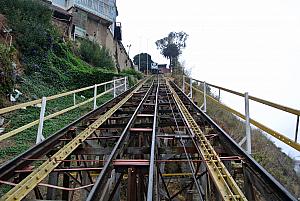 Valparaiso, Chile - on the funicular