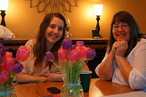 Julie and Mom