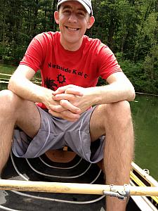 Jay in the canoe