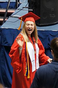 Julie's High School Graduation: hi Jess!