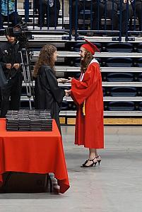 Julie's High School Graduation: officially graduating