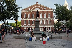 Faneuil Hall, a marketplace and meeting hall since the 1700s.