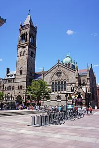 Old South Church. This church and the public library were on the same square as our hotel in Copley Place. 
