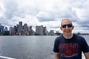 Happy to be on a ferry boat again, brings back very happy memories.