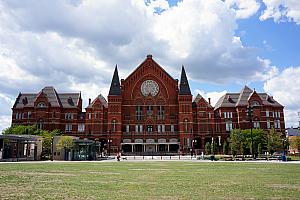 Music Hall seen from Washington Park