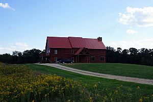 Our cabin -- we got a great deal at this place by booking last minute (week of the trip), more than 50% discount!