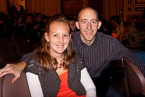 Kelly and Jay at Ingrid Michaelson concert