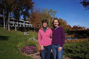 Mom and I at Country House Resort