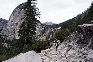 Goodbye Nevada Fall.