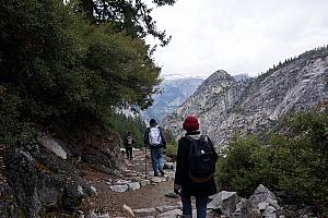 Our hike down was a half-mile longer than the hike up, but it was a much less steep climb, so it was not quite as strenuous.