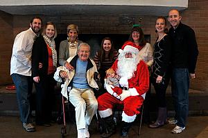 Family photo with Santa!