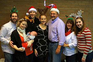 All of us sporting fantastic headware