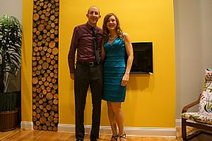 Jay and Kelly heading out for P&G's holiday party