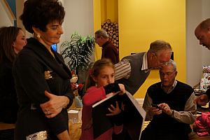 We had the Curless family (Kelly's Mom's side) over for a Christmas celebration 