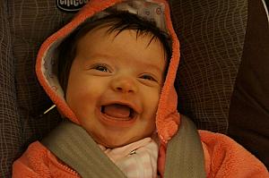 Always smiling Claire