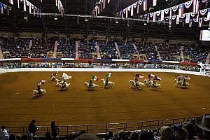 Fort Worth Rodeo and Stock Show - the six flags that have governed Texas