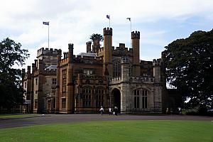 Sydney's Government House - the official residence of the New South Wales governor. Not too shabby!