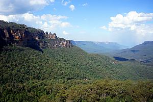 View from the valley 