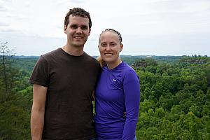 Kelly and Katie at the Star Gap