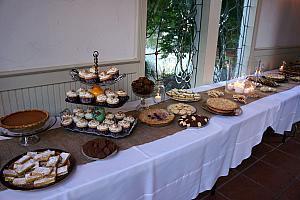 The dessert table -- amazing!