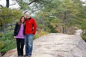 Kelly and Jay - hike #2