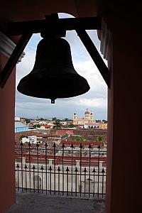 Inside the bell tower.