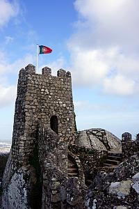 It was quite windy atop the fortress!