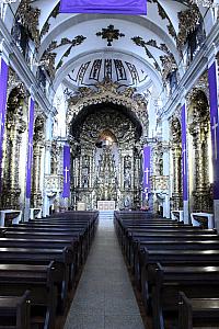 A church in Porto -- looks like Lent!