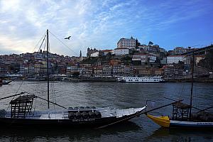 Looking back to Porto from Vila Nova de Gaia