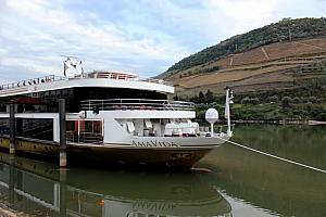 Cameo of the AmaVida, our home for our week cruising the Douro River
