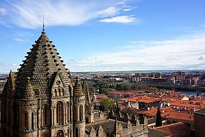 View atop the cathedral