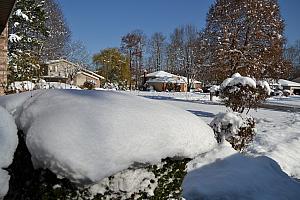 Snow in Cleveland