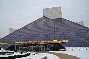 While in Cleveland, we checked out the Rock and Roll Hall of Fame.