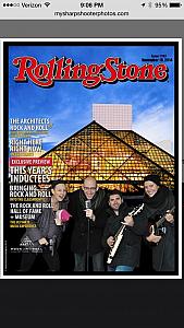 We made the cover of Rolling Stone  magazine!