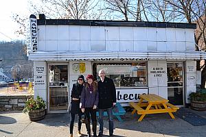 We had lunch at Rick's White Light Diner, which was featured on Diner's, Drive-In's, and Dives